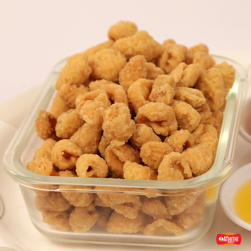 Traditional Andhra gavvalu sweet | crispy shell shaped festive snack