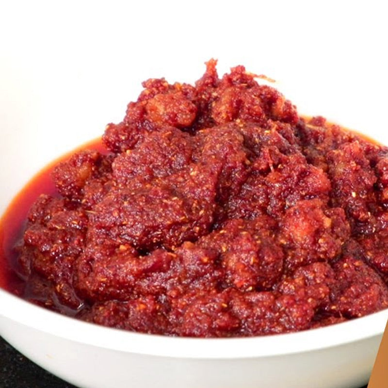 Mutton kheema pickle made with minced meat and spices Andhra non veg pickle
