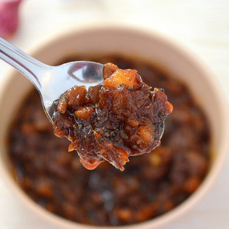 Spicy onion pickle made with fresh onions and Andhra spices
